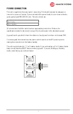 Предварительный просмотр 7 страницы Analytic Systems BCD310 Series Installation & Operation Manual