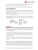 Предварительный просмотр 7 страницы Analytic Systems BCD615 SERIES Installation & Operation Manual