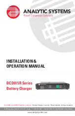 Analytic Systems BCD615R Installation & Operation Manual предпросмотр