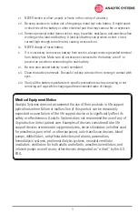 Preview for 3 page of Analytic Systems BCH10 Series Installation & Operation Manual