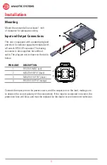 Preview for 8 page of Analytic Systems BCH10 Series Installation & Operation Manual