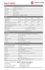 Preview for 5 page of Analytic Systems IBC320 Installation & Operation Manual