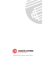 Preview for 2 page of Analytic Systems IPS600 SERIES Installation & Operation Manual