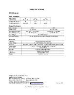 Предварительный просмотр 3 страницы Analytic Systems Pure Sine 300 Installation And Operation Manual