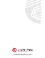 Preview for 2 page of Analytic Systems PWS1000 Installation & Operation Manual