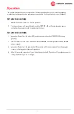 Preview for 7 page of Analytic Systems PWS1005W Installation & Operation Manual