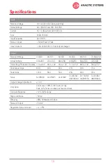 Preview for 13 page of Analytic Systems PWS1005W Installation & Operation Manual