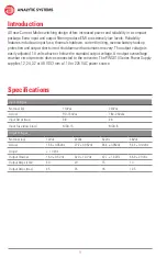 Preview for 4 page of Analytic Systems PWS610R Installation & Operation Manual