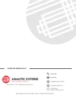 Предварительный просмотр 24 страницы Analytic Systems SolarMax SMP100 Installation & Operation Manual