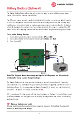 Предварительный просмотр 9 страницы Analytic Systems VTC1000 Series Installation & Operation Manual