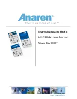 Anaren A1101R09 Series User Manual preview