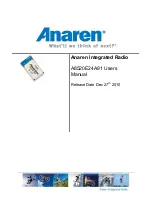 Preview for 1 page of Anaren A8520E24A91 User Manual