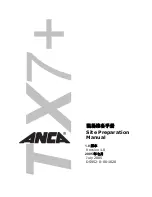 Anca TX7+ Manual preview