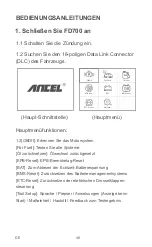 Предварительный просмотр 50 страницы ANCEL FD700 User Manual