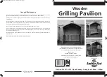 Anchor Fast Wooden Grilling Pavilion Quick Start Manual preview