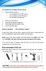 Предварительный просмотр 8 страницы Anchor AF-5002 Installation & Setup Manual