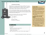 Предварительный просмотр 1 страницы Anchor AL-9000 Owner'S Manual