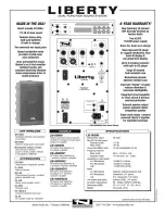 Предварительный просмотр 2 страницы Anchor Liberty LIB-6000HCU1 Specifications