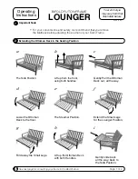 Предварительный просмотр 5 страницы Anchor LOUNGER Assembly Instructions Manual