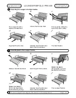 Предварительный просмотр 6 страницы Anchor LOUNGER Assembly Instructions Manual