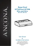 Предварительный просмотр 1 страницы Ancona AN-1229 User'S Manual & Installation Instructions