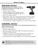 Предварительный просмотр 2 страницы Ancona AN-1229 User'S Manual & Installation Instructions