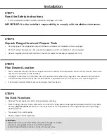 Предварительный просмотр 9 страницы Ancona AN-1229 User'S Manual & Installation Instructions