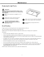 Предварительный просмотр 20 страницы Ancona AN-1229 User'S Manual & Installation Instructions