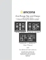 Предварительный просмотр 1 страницы Ancona AN-2160 User Manual And Installation Instructions