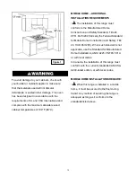 Предварительный просмотр 12 страницы Ancona AN-2200 User Manual And Installation Instructions