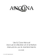 Ancona AN-2400 Use & Care Manual предпросмотр