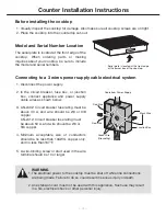 Предварительный просмотр 15 страницы Ancona AN-2402 User'S Manual & Installation Instructions