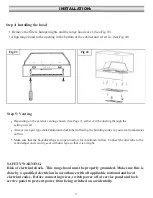 Предварительный просмотр 11 страницы Ancona B428 28" User Instructions