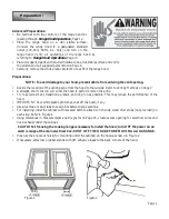 Предварительный просмотр 10 страницы Ancona chef 30 User Instructions