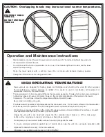 Preview for 5 page of Ancona Comfort 6 Installation And Operation Manual