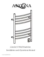 Ancona Comfort 8 Installation And Operation Manual preview