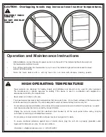 Preview for 5 page of Ancona Comfort 8 Installation And Operation Manual