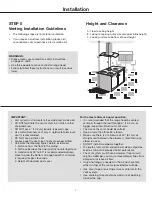 Preview for 9 page of Ancona Elite IGCE636 User'S Manual & Installation Instructions