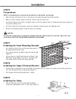 Preview for 12 page of Ancona GCL630 User'S Manual & Installation Instructions