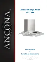 Ancona GCT436 User'S Manual & Installation Instructions preview