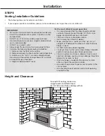 Preview for 10 page of Ancona GCT436 User'S Manual & Installation Instructions