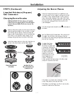 Предварительный просмотр 19 страницы Ancona Gourmet 24" User'S Manual & Installation Instructions