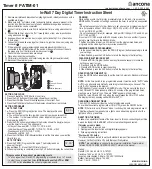 Ancona PATIM-01 Instruction Sheet preview