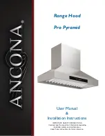 Предварительный просмотр 1 страницы Ancona Pro Pyramid User'S Manual & Installation Instructions