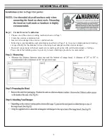 Preview for 10 page of Ancona SLIM DW1 User Instructions