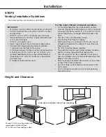 Предварительный просмотр 11 страницы Ancona Slim EL530 User Manual And Installation Instructions