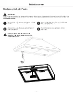 Предварительный просмотр 19 страницы Ancona Slim EL530 User Manual And Installation Instructions