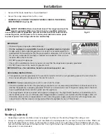 Предварительный просмотр 13 страницы Ancona Slim S3D User'S Manual & Installation Instructions