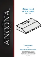 Ancona UC570 LED User'S Manual & Installation Instructions предпросмотр