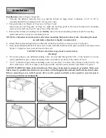 Предварительный просмотр 10 страницы Ancona WPC630 User'S Manual & Installation Instructions